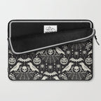 All Hallows' Eve - Black Ivory Halloween Laptop Sleeve Gallery Image 2