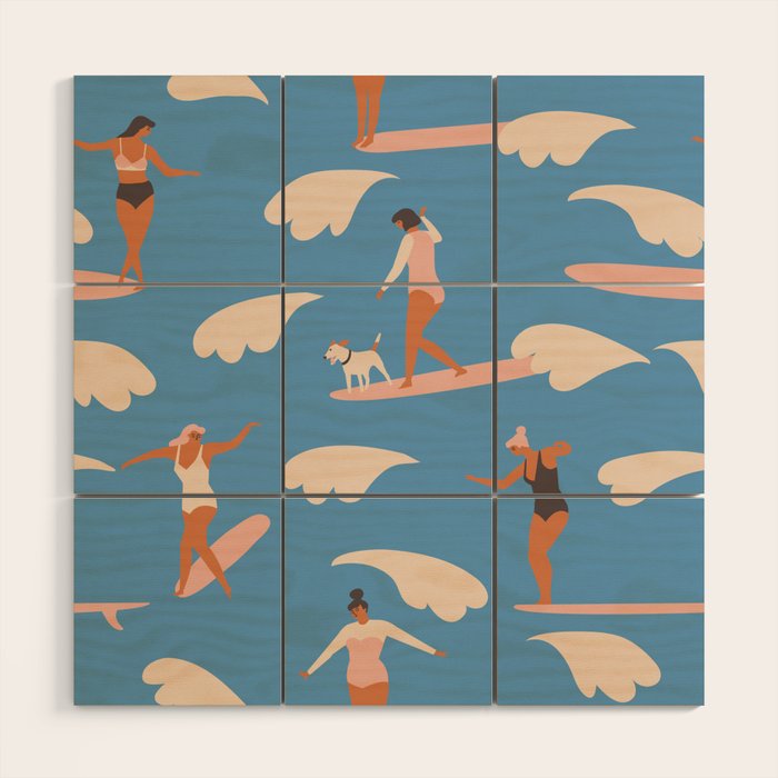 Soul surfers Wood Wall Art Gallery Image 1