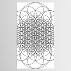 Flower of life sacred geometry Tablecloth Gallery Image 2
