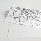 Flower of life sacred geometry Wrapping Paper Gallery Image 2