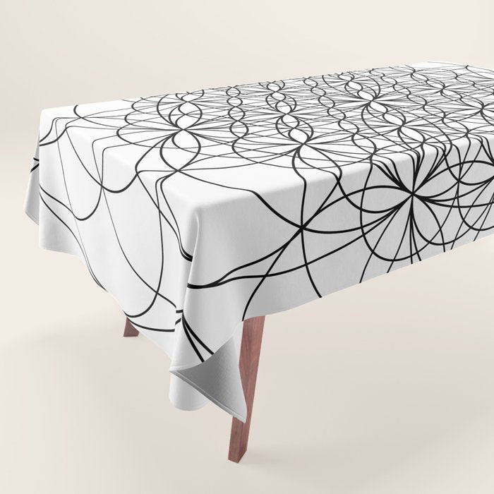 Flower of life sacred geometry Tablecloth Gallery Image 1
