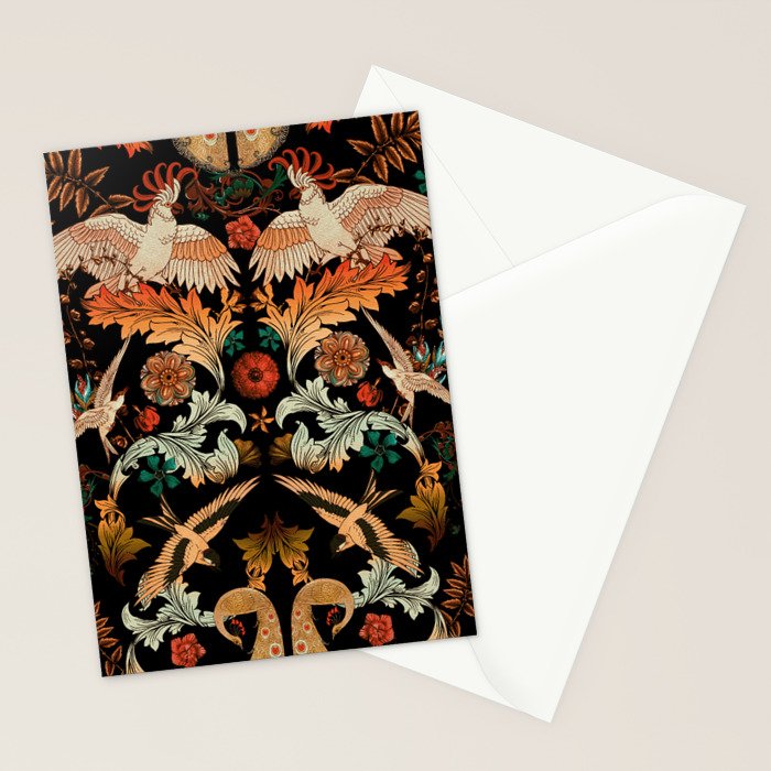 Victorian Midnight II Stationery Card Gallery Image 2
