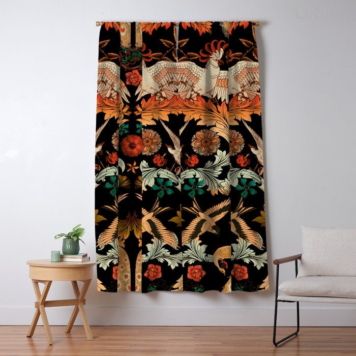 Victorian Midnight II Window Curtain Gallery Image 5