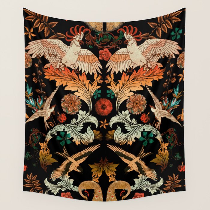 Victorian Midnight II Wall Tapestry Gallery Image 4