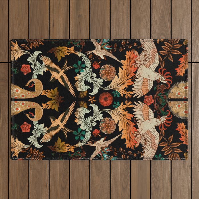 Victorian Midnight II Outdoor Rug Gallery Image 1