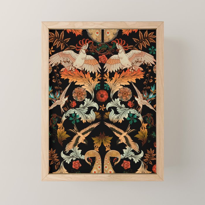 Victorian Midnight II Mini Art Print Gallery Image 1