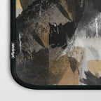 Gold leaf black, geometrical abstract Laptop Sleeve Gallery Image 3