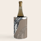 Orca Killer Whale Tribal Tattoo Tlingit Taupe Ink Wine Chiller Gallery Image 3