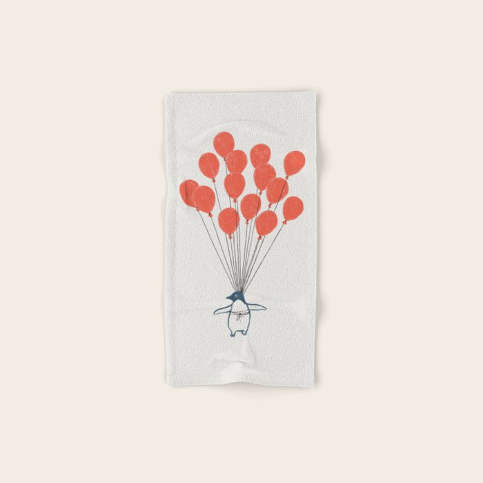 Penguin Balloons Towels Gallery Image 1