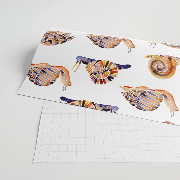 Snail Collection Wrapping Paper Gallery Image 2