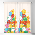 Lots of Smileys Window Curtain Gallery Image 5