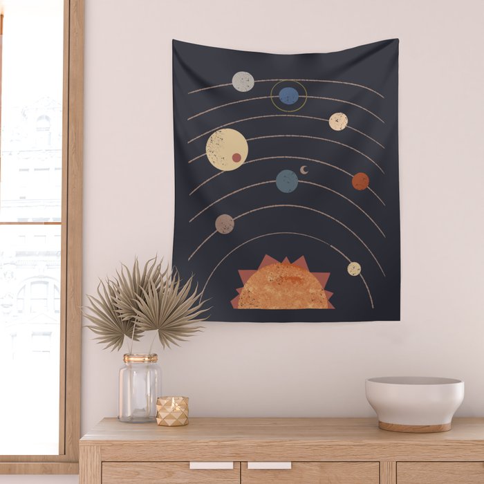 Equal Orbit Wall Tapestry Gallery Image 2
