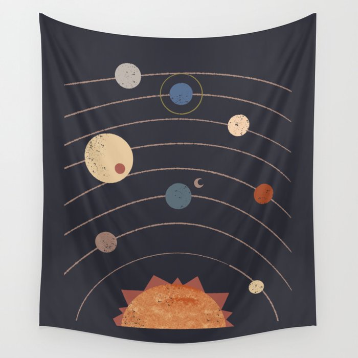 Equal Orbit Wall Tapestry Gallery Image 4