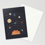 Equal Orbit Stationery Card Gallery Image 2