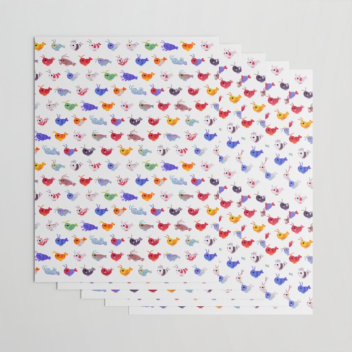 Freshwater shrimp - name Wrapping Paper Gallery Image 3