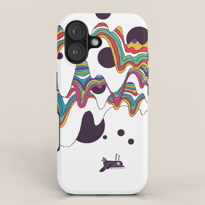 Psychedelic Planet iPhone Case Gallery Image 1