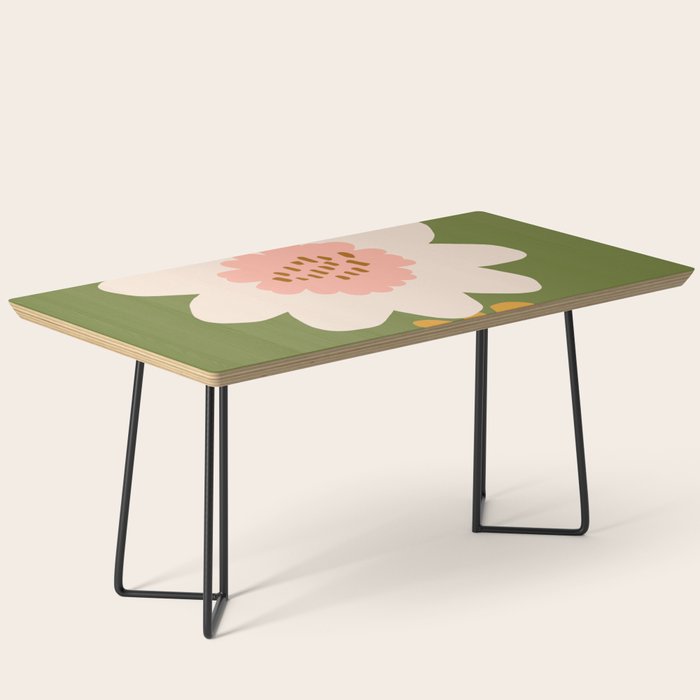 Sunflower - bohemian green Coffee Table Gallery Image 1