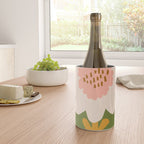 Sunflower - bohemian green Wine Chiller Gallery Image 4