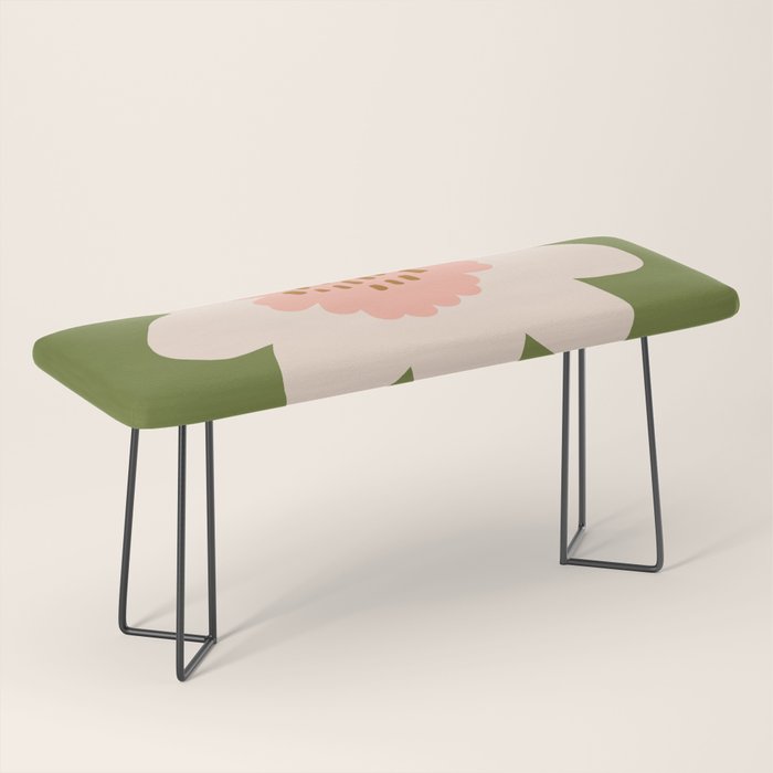 Sunflower - bohemian green Bench Gallery Image 1