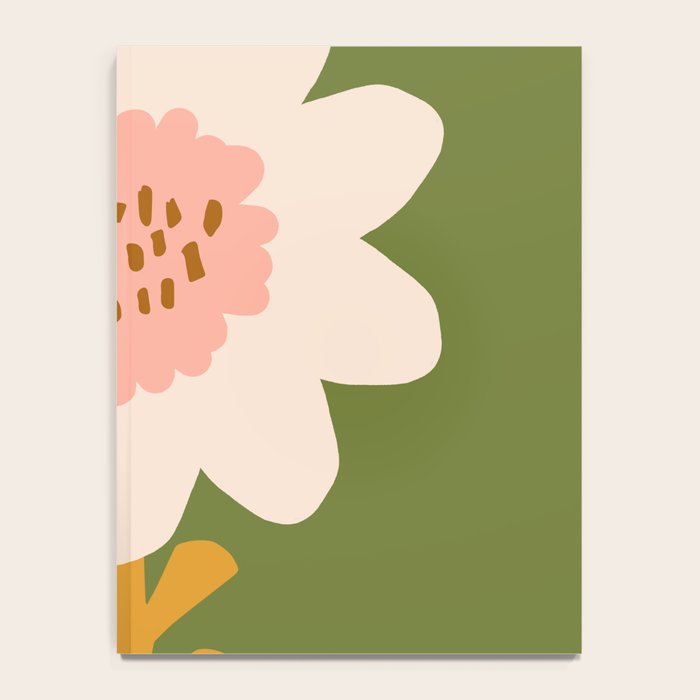 Sunflower - bohemian green Notebook Gallery Image 4