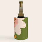 Sunflower - bohemian green Wine Chiller Gallery Image 3