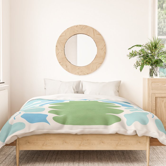 Paris: Flower Market 02 | Botanica Edition Duvet Cover Gallery Image 3