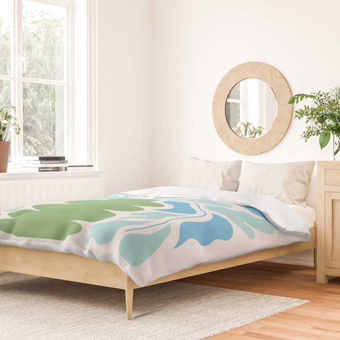 Paris: Flower Market 02 | Botanica Edition Duvet Cover Gallery Image 2