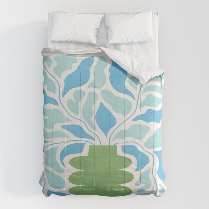 Paris: Flower Market 02 | Botanica Edition Comforter Gallery Image 1