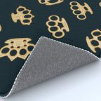 Brass Knuckles With Good Thoughts Rug Gallery Image 4