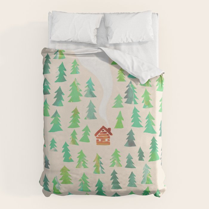 Alone in the woods Duvet Cover Gallery Image 6