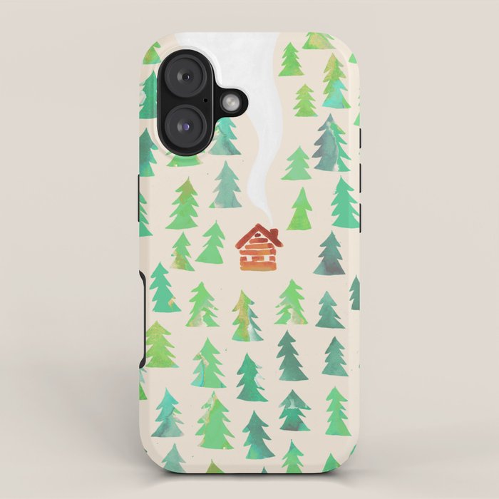 Alone in the woods iPhone Case Gallery Image 1