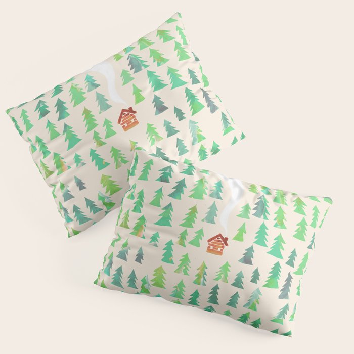 Alone in the woods Pillow Sham Gallery Image 1