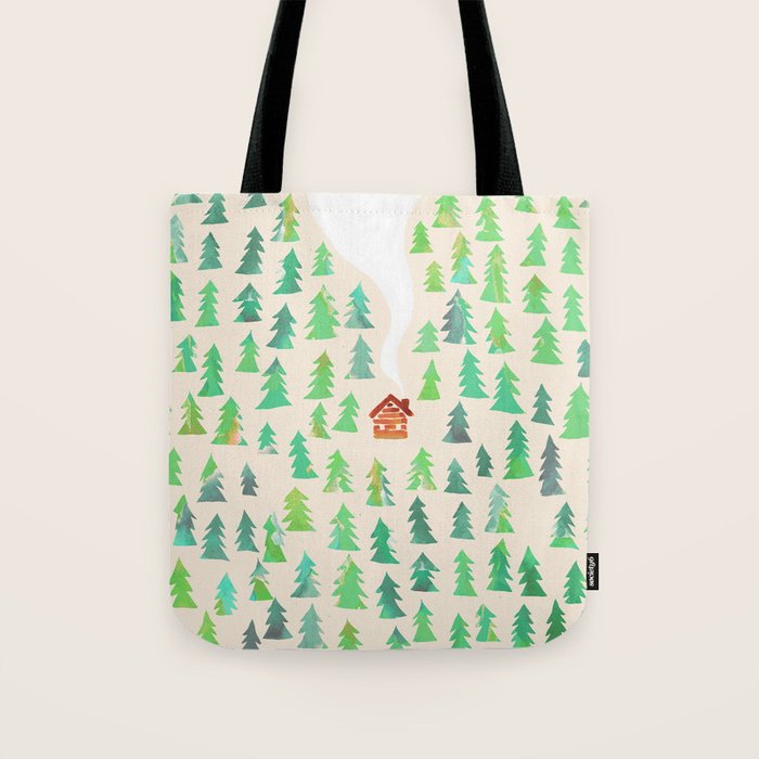 Alone in the woods Tote Bag Gallery Image 1