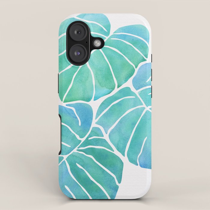 Monstera Tropical Plant iPhone Case Gallery Image 1
