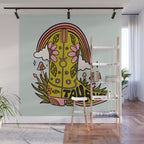 Taurus Cowboy Boots Wall Mural Gallery Image 1