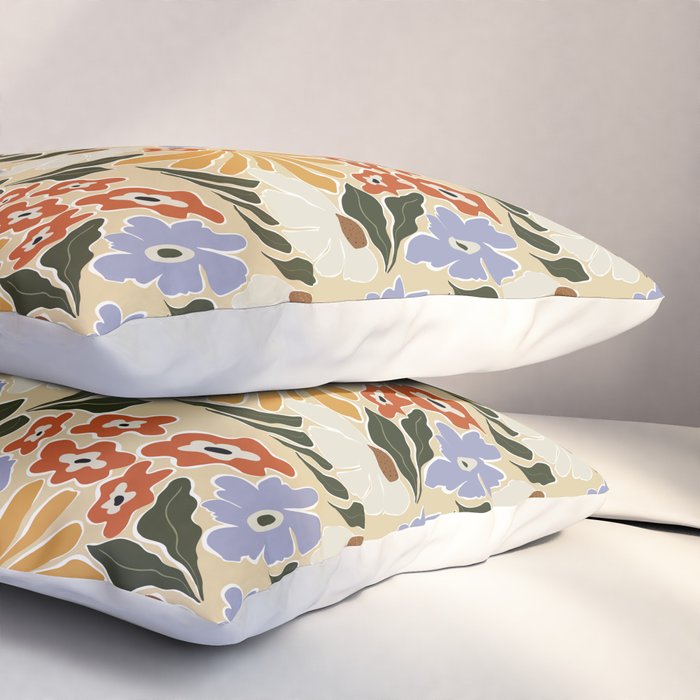 Mid-Century pattern I Pillow Sham Gallery Image 3
