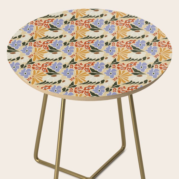 Mid-Century pattern I Side Table Gallery Image 2