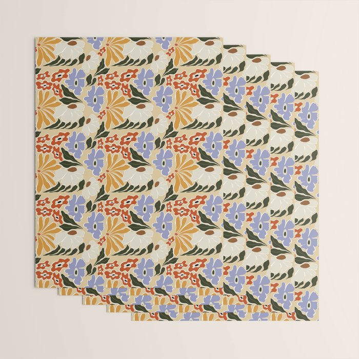 Mid-Century pattern I Wrapping Paper Gallery Image 3
