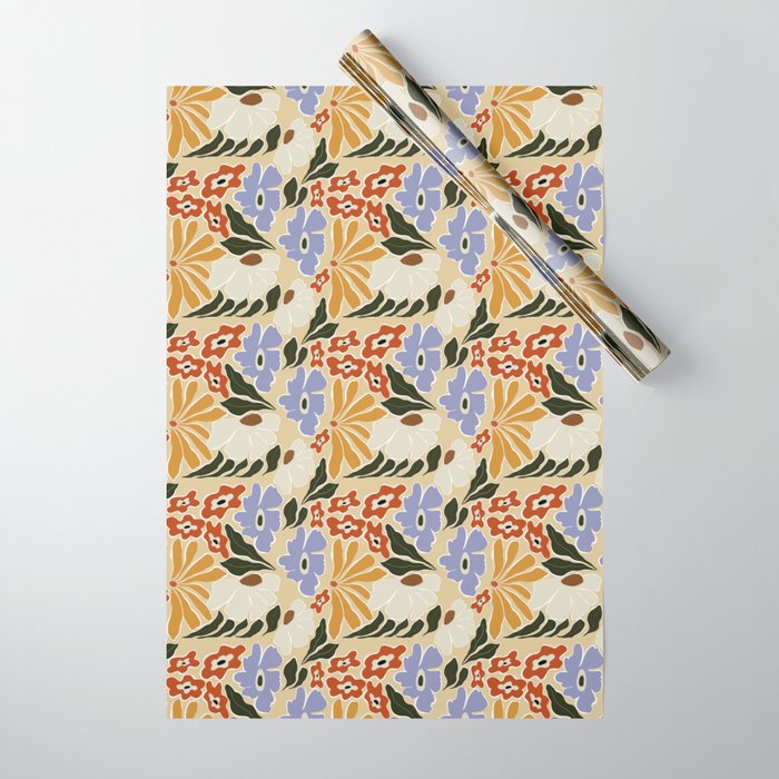 Mid-Century pattern I Wrapping Paper Gallery Image 1