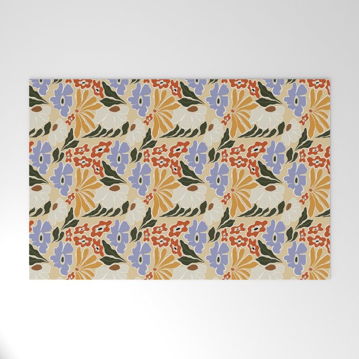 Mid-Century pattern I Welcome Mat Gallery Image 1
