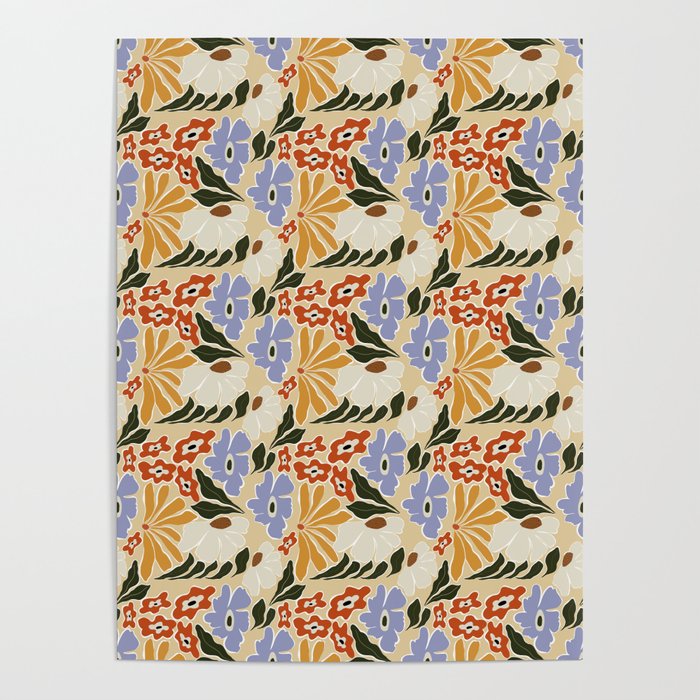 Mid-Century pattern I Poster Gallery Image 1