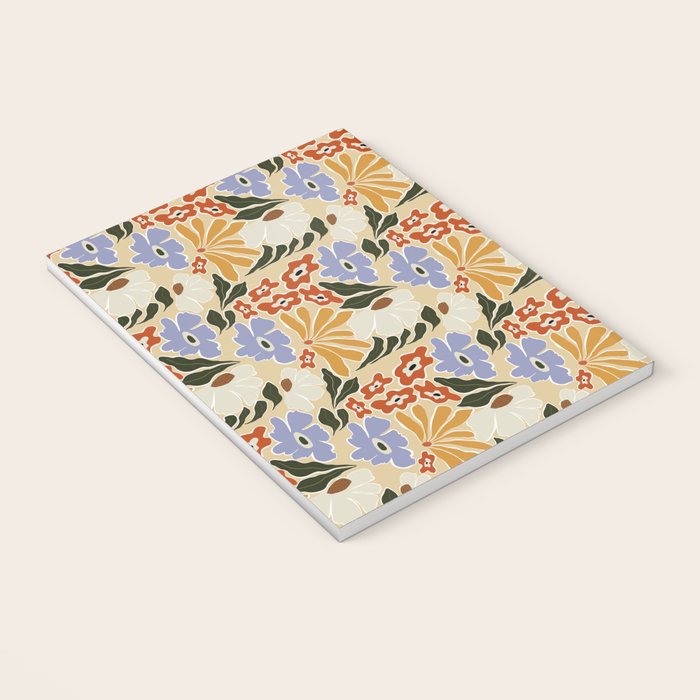 Mid-Century pattern I Notebook Gallery Image 3