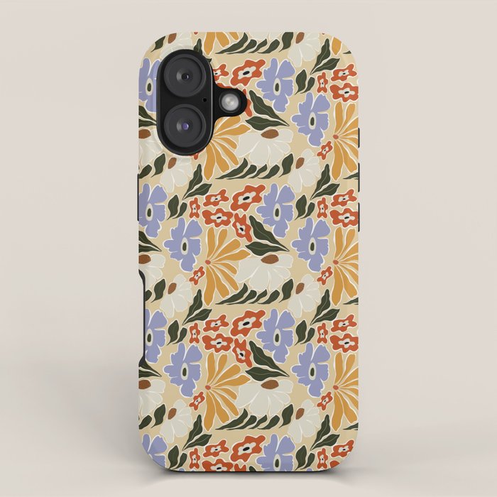 Mid-Century pattern I iPhone Case Gallery Image 1