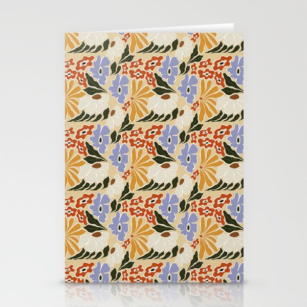 Mid-Century pattern I Stationery Card Gallery Image 1