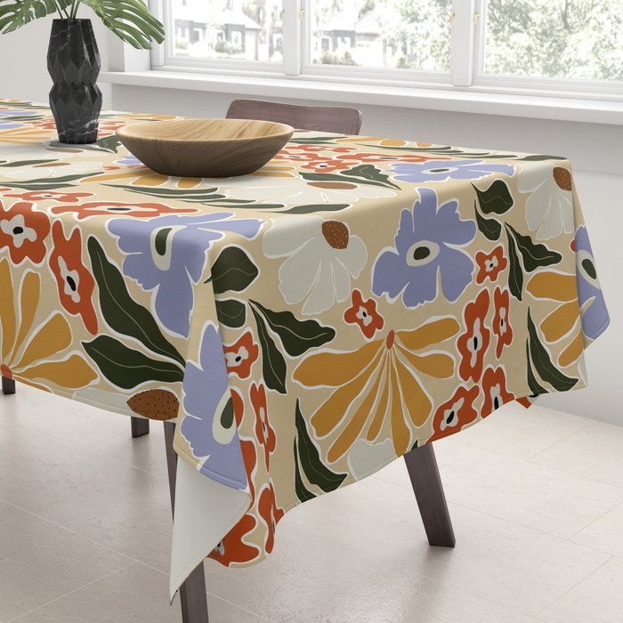 Mid-Century pattern I Tablecloth Gallery Image 3
