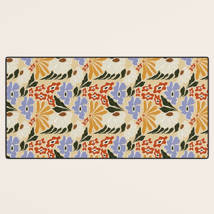 Mid-Century pattern I Desk Mat Gallery Image 3