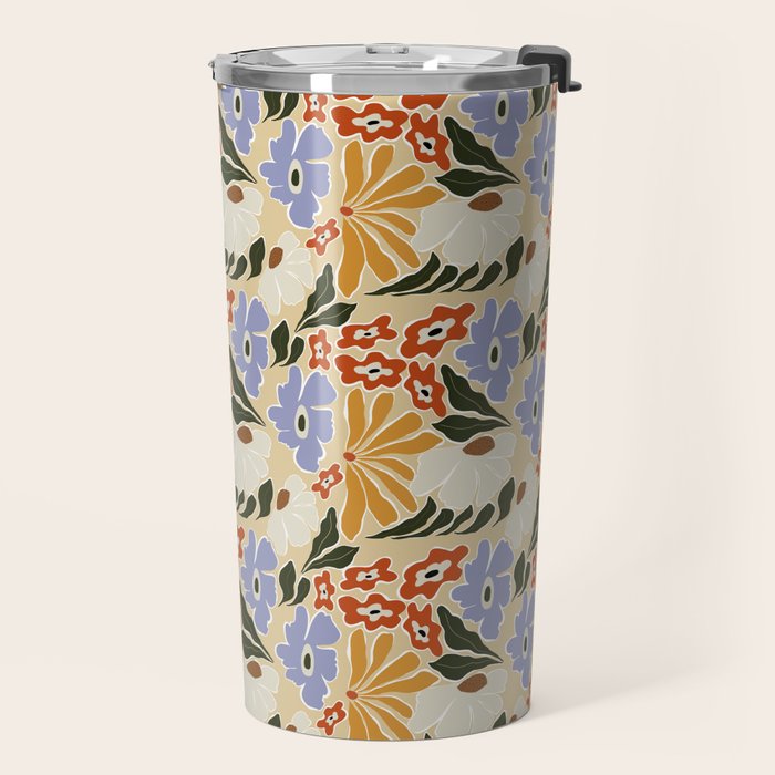 Mid-Century pattern I Travel Mug Gallery Image 2