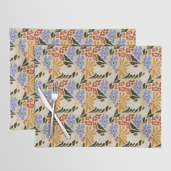 Mid-Century pattern I Placemat Gallery Image 1