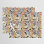 Mid-Century pattern I Placemat Gallery Image 1