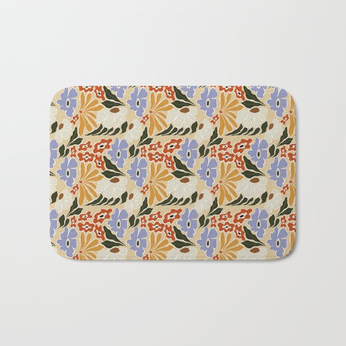 Mid-Century pattern I Bath Mat Gallery Image 1